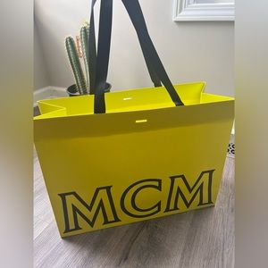 Mcm shopping bag